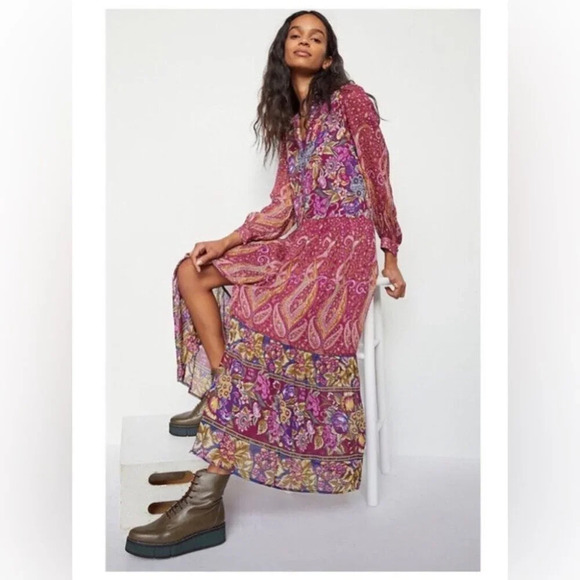 Anthropologie Dresses & Skirts - By Anthropologie Nikole Maxi Shirtdress, size M